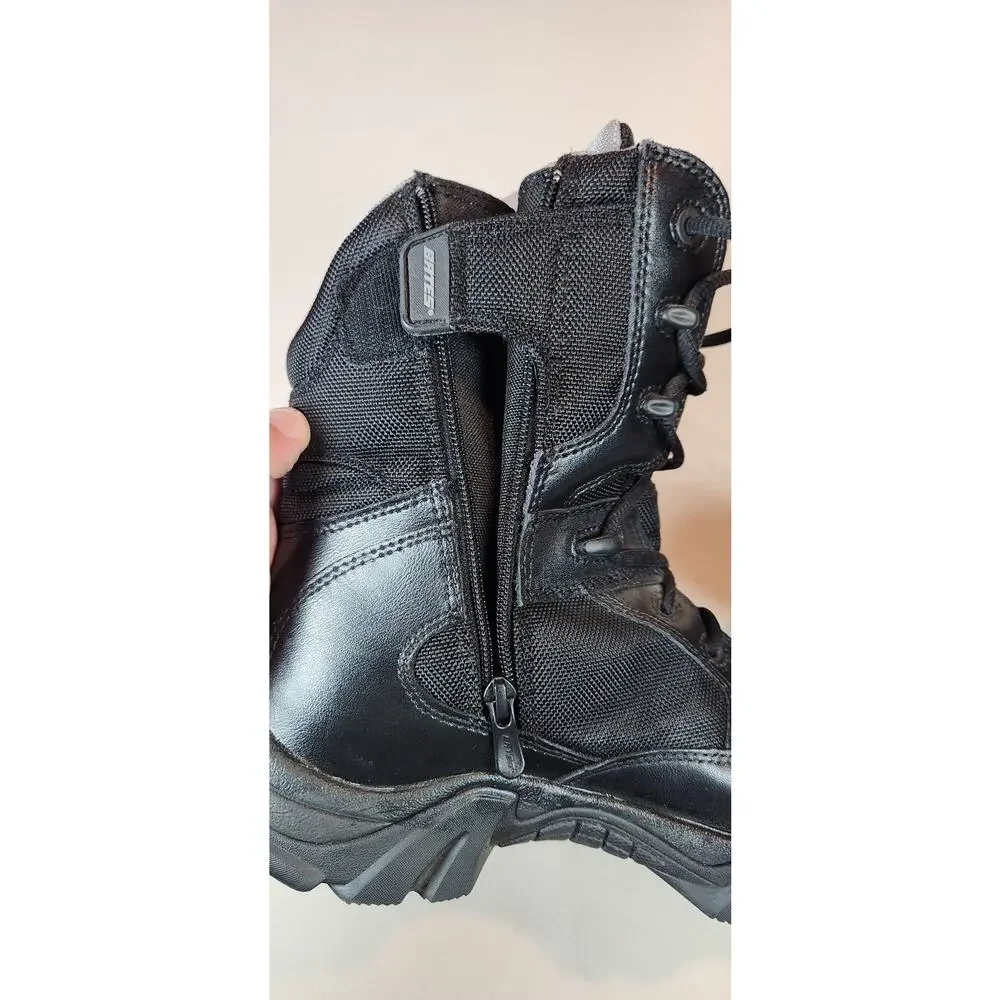 Bates Gore-Tex Tactical Boots Men’s 9 Black Side Zip Waterproof